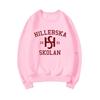 Young Royals Hillerska Skolan Sweatshirt Hillerska Skolan Hoodie Women Long Sleeve Sweatshirts Graphic Hoodies Streetwear Tops