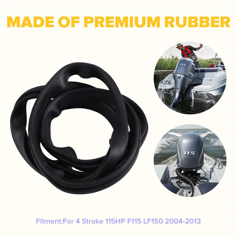 For 4 Stroke Engine 115HP F115 LF150 2004-2013 BOTTOM COWLING SEAL Replacement Part- 63P-42615