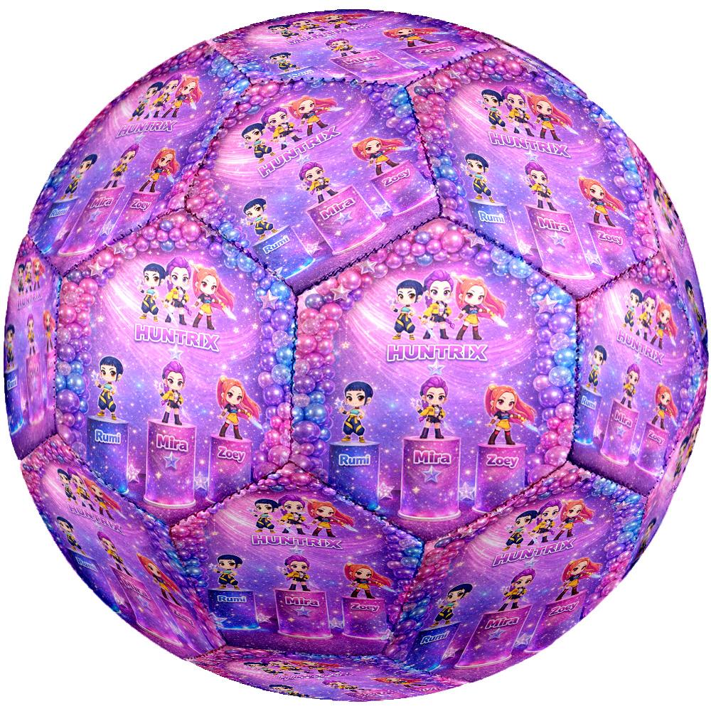 K-pop Size 5 Football Machine-Stitched Indoor/Outdoor Universal Football for Football Accessories Luxury Gift for Birthday Christmas Wedding