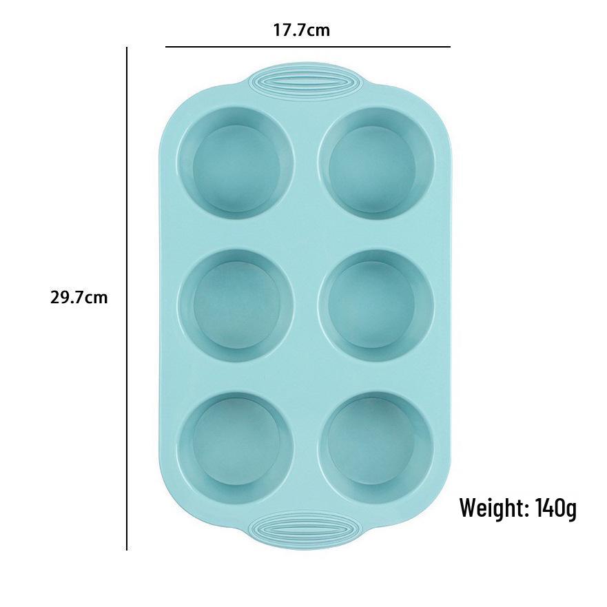 High-Temperature Resistant Silicone Cake Mold for DIY Baking and Steaming