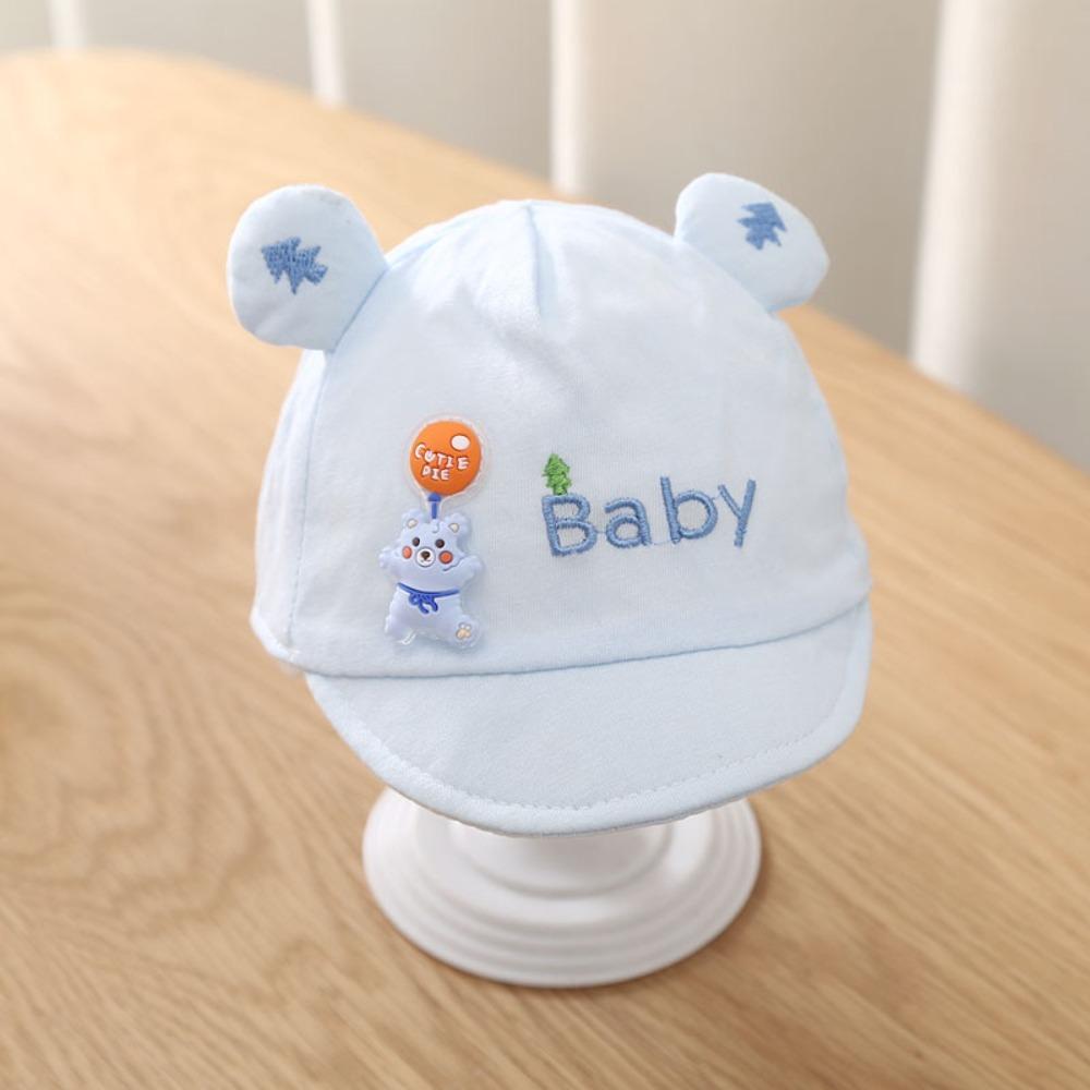 Soft Cotton Baseball Hat Breathable Duck Tongue Hat Casual Peaked Cap  Boy Girl