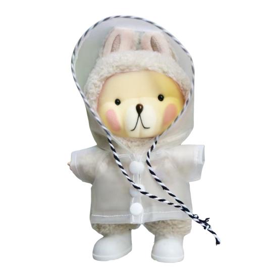 Doll Raincoat for 17cm La Bubu Dolls Handmade Custom Doll Outfits Doll Wardrobe Essentials Gift for La Bubu Lovers