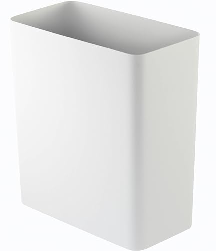 

Yamazaki Home 2915 Tower Square Trash Can, White