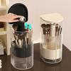 with Lid Automatic Lifting Makeup Brush Holder Transparent Makeup Brush Organizer  Bathroom