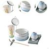 7 Pieces Japanese Matcha Set Tea Spoon Bowl Making Kit for Household