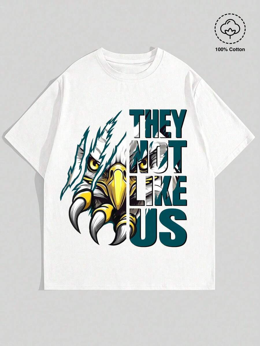 

Summer Regular Fit , Y2K Style, Philadelphia Football Team Body Unisex T-Shirt S