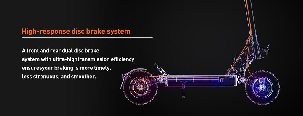 JOYOR S5-Z 600W Foldable Electric Scooter, 48V 13Ah, 55km Range, 10" Off-Road Tires, Dual Disc Brakes, Dual Suspension