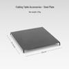 ZISIZ Outdoor Portable Folding Table with Stove Stand