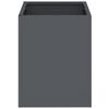 Garden Planter Anthracite 32 x 32 x 40 cm