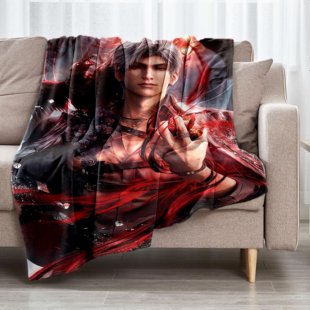 Love and Deepspace Theme Printed Blanket - Perfect for Couch, Bed, Travel & Outdoor Use | Machine Washable, Cozy & Durable.
