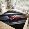 AC Milan Design Crystal Velvet Carpet Cozy Non?Slip Printed Rug For Bedroom Living Room Entrance