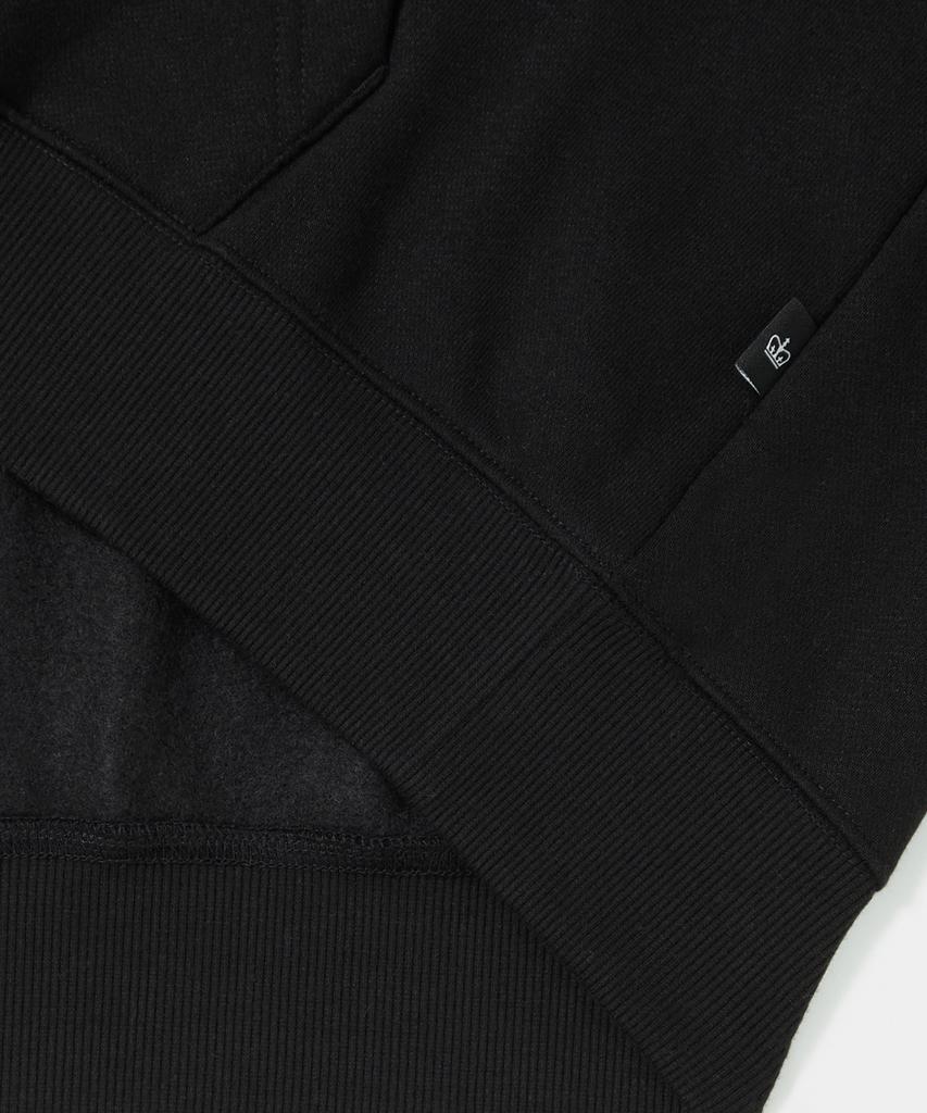 Cu Arch Logo Fleece Hoodie Black