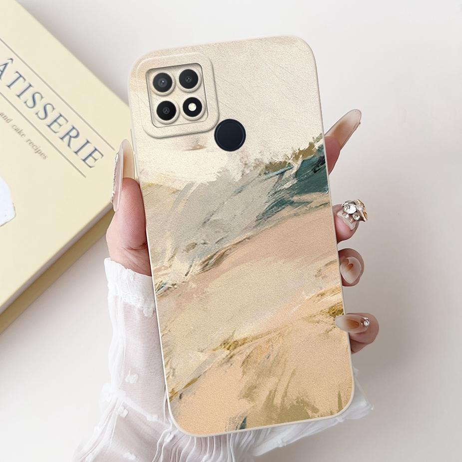 

For Oppo A15 Case Oppo A15s CPH2179 Cute Funny Cartoon Cover Shockproof Soft TPU Phone Cases For Oppo A15s A 15 s OppoA15 Bumper Oppo A15