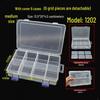 Thickened Nine-Grid Storage Box: Large Capacity, Impact & Corrosion Resistant, Open Compartment Design.