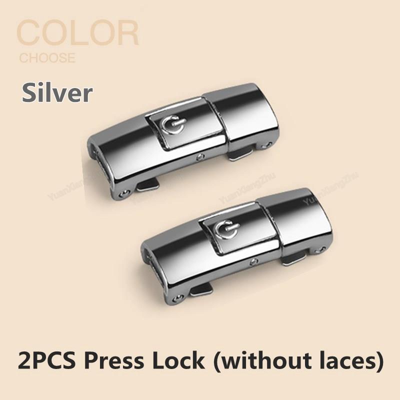New Press Lock Shoelaces Without ties 8MM Width Flat Elastic Laces Sneakers Kids Adult No Tie Shoe laces for Shoes Accessories