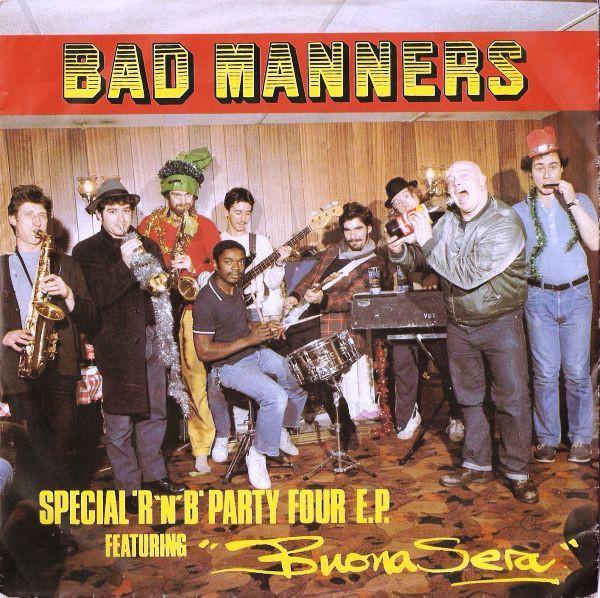

7-дюймовая пластинка BAD MANNERS Special R n B Party Four E.P. F MAG211 Магнит 1981 Великобритания Рок Б/У