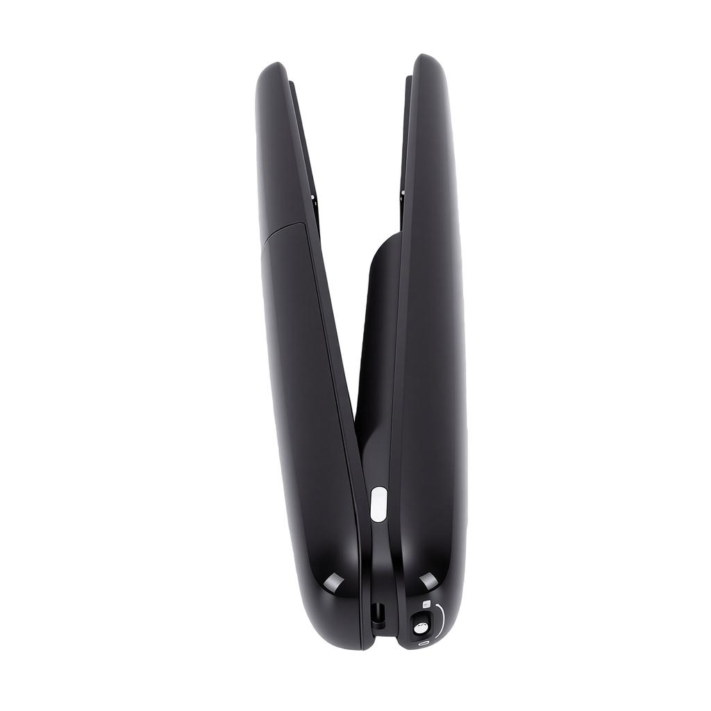 Mini Flat Iron Rechargeable 10S Fast Heat Up Ionic Cordless Hair Straightener with 4 Levels 4000mAh Battery Touch