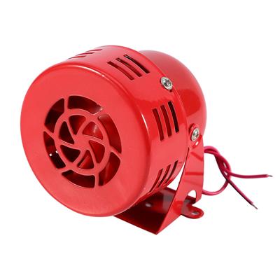 12V Electric Car Truck Motorcycle Driven Air Raid Siren Horn Alarm Loud 50s Red
