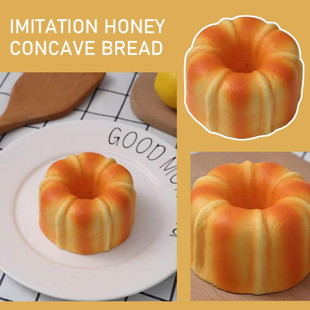 Squishies Bread Cute Food Soft Slow-Rising Bread Shape Squeeze Toys Simulation Bread Ultra-Soft Decompression