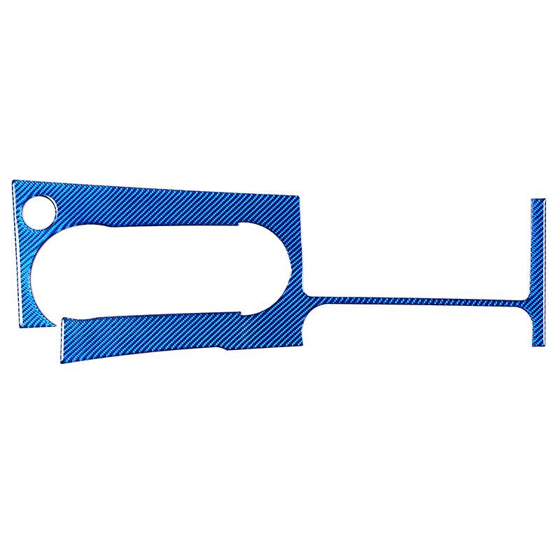 

Для Mitsubishi Eclipse 2006-2011 мягкое углеродное волокно автомобильный центр управления механизмом переключения передач крышка накладка автомобиля carbon fiber9QS