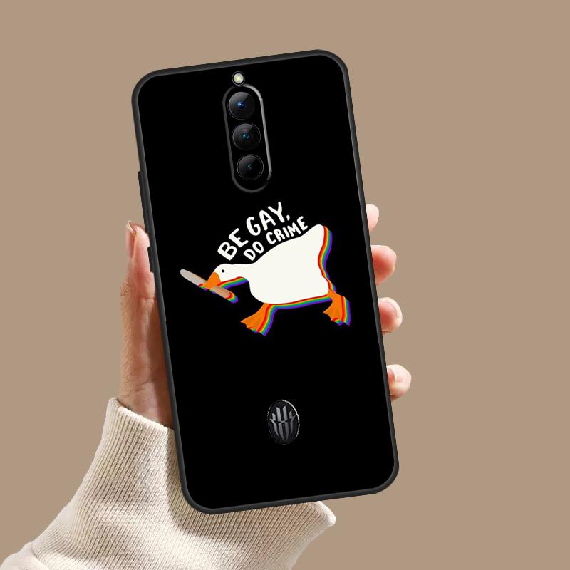 Cartoon Funny Goose Case For ZTE Nubia Red Magic 11 9S 8S 8 9 10 10S Pro Plus 6 7 6S 7S Pro 5G 6R 10 Air Cover