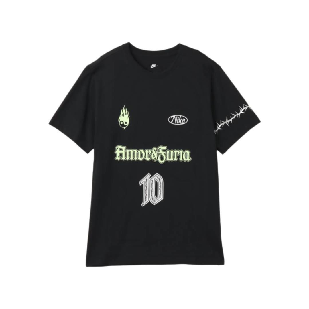Nike As M Nsw Tee Ftbl Latam Apla Простая футболка с круглым вырезом Повседневный пуловер с коротким рукавом Унисекс Топы IR6861-010 XL