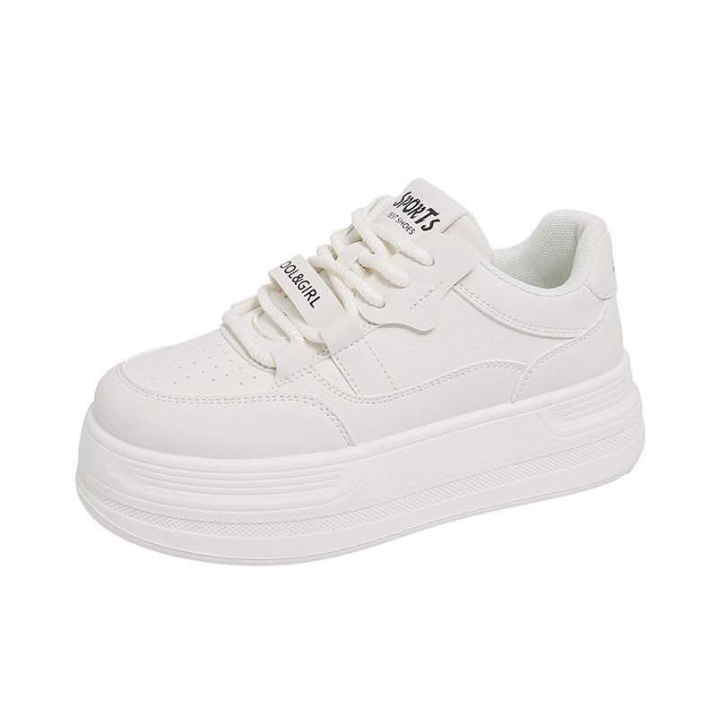 2025 little white shoes women's spring new Korean version ins female students leisure sports versatile board shoes street auction Y8625