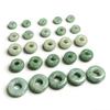 Natural A-Grade Jadeite Round Ring Beads - Green Jade DIY Jewelry Accessories.