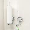 Easy Installion Rotatable Paper Towel Holder Suction Cup Hook for Efficient Kitchen and Bathroom Storage Solution