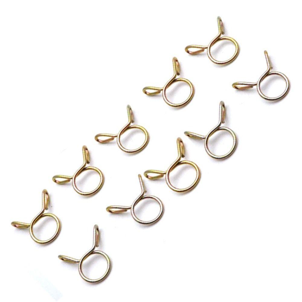 10Pcs 5-31MM Pipe Clip Assortment Kit Spring Hoop  Fuel Tube Water Pipe Motorcycle Scooter