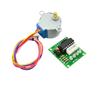 High Reliability Stepper Motor Driver Board ULN2003 and 5V Stepper Motor Kit Featuring LED Status Light Standard Plug Interfaces