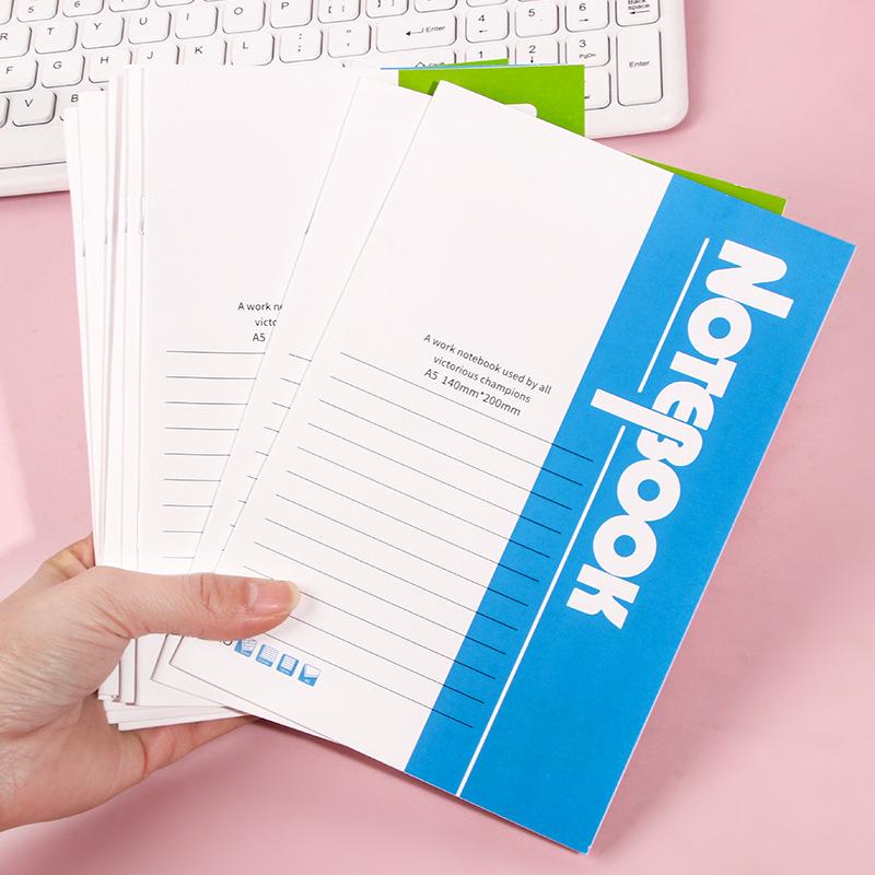 

A5 Softcover Notebook – 60 Thickened Pages for Business & Student Use