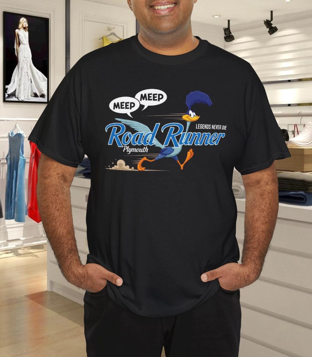 Plymouth Road Runner - Legends Never Die T Shirt 2XL