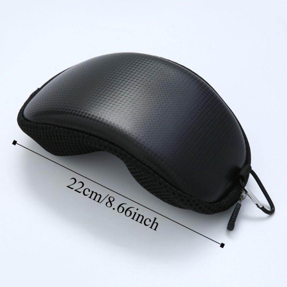 EVA Hard Ski Glasses Case Shockproof Zipper Box Eyewear Storage Box Lightweight Compact Snow Eyewear Protector Ski Accessories