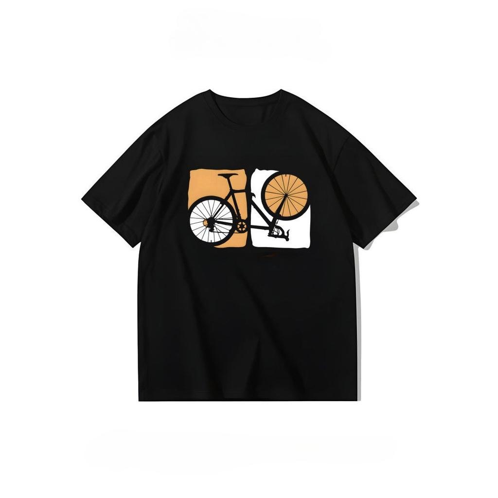 Herre T-skjorte Casual Kort Ermet Dame Mote T-skjorte Trykt Komfortabel Rund Hals Kort Ermet Pustende Topp