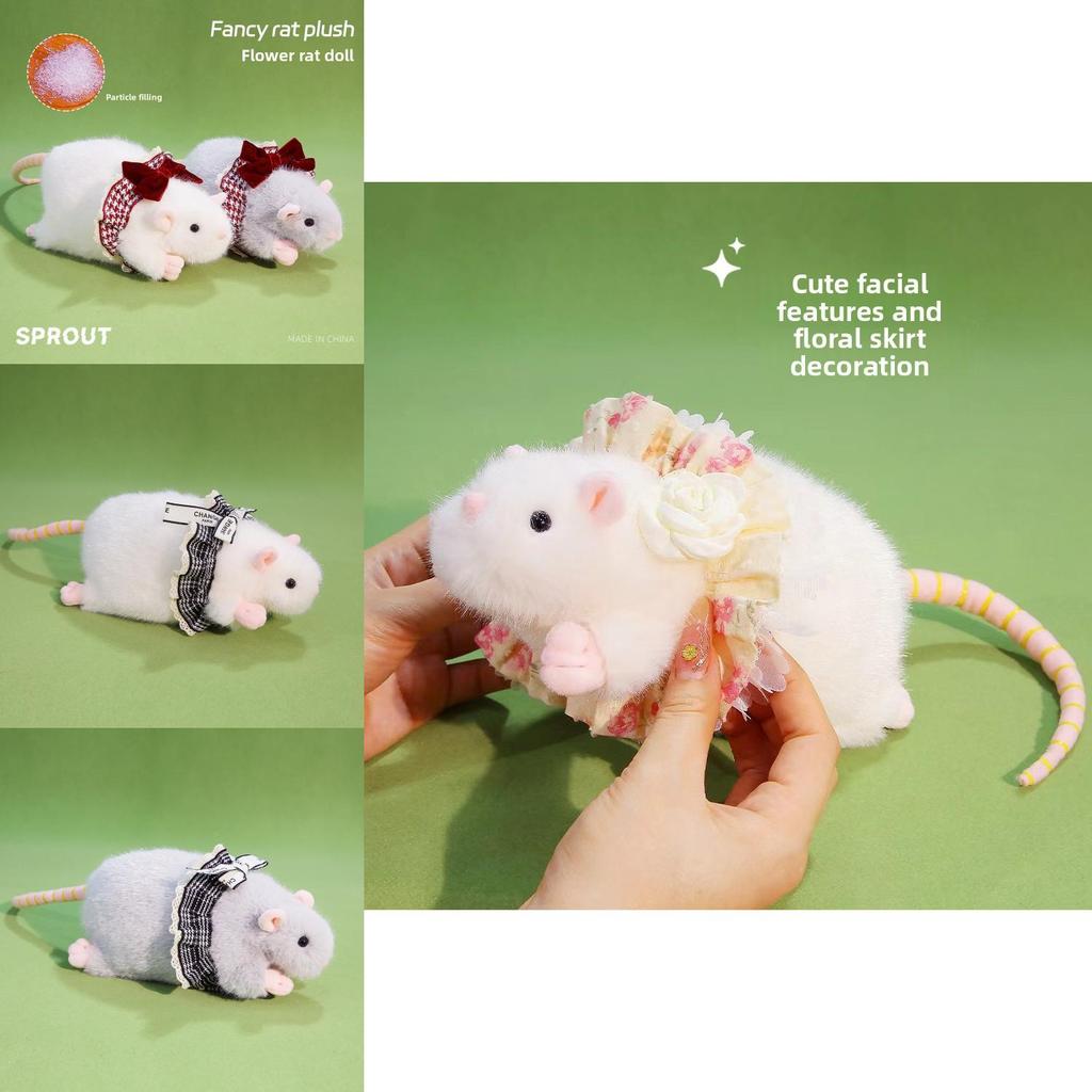 Plush Mouse Toy With Pp Cotton Filling For Kids Birthday Gift And Comfort