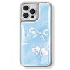 Electroplated Silver Edge Drip Glue Case for iPhone 13/14/15 Pro Max & Huawei P70 Pro