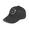 Adidas Originals Sports Casual Cotton Baseball Cap Unisex Hats Black HB6614