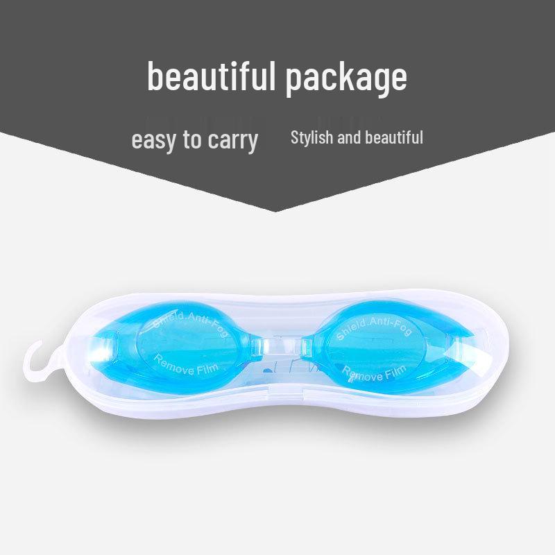 Unisex Waterproof Anti-Fog HD Silicone Swimming Goggles