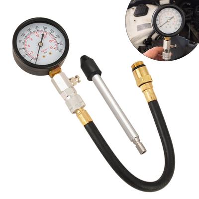 Motor Kompressionsprüfer 3PCS 8PCS Benzinmotor Zylinderdruckmesser 0-300PSI Motor Kompressionstest Brennraum Kit
