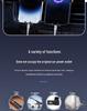 100W Dual USB Car Charger with Digital Display and One-to-Two Extension