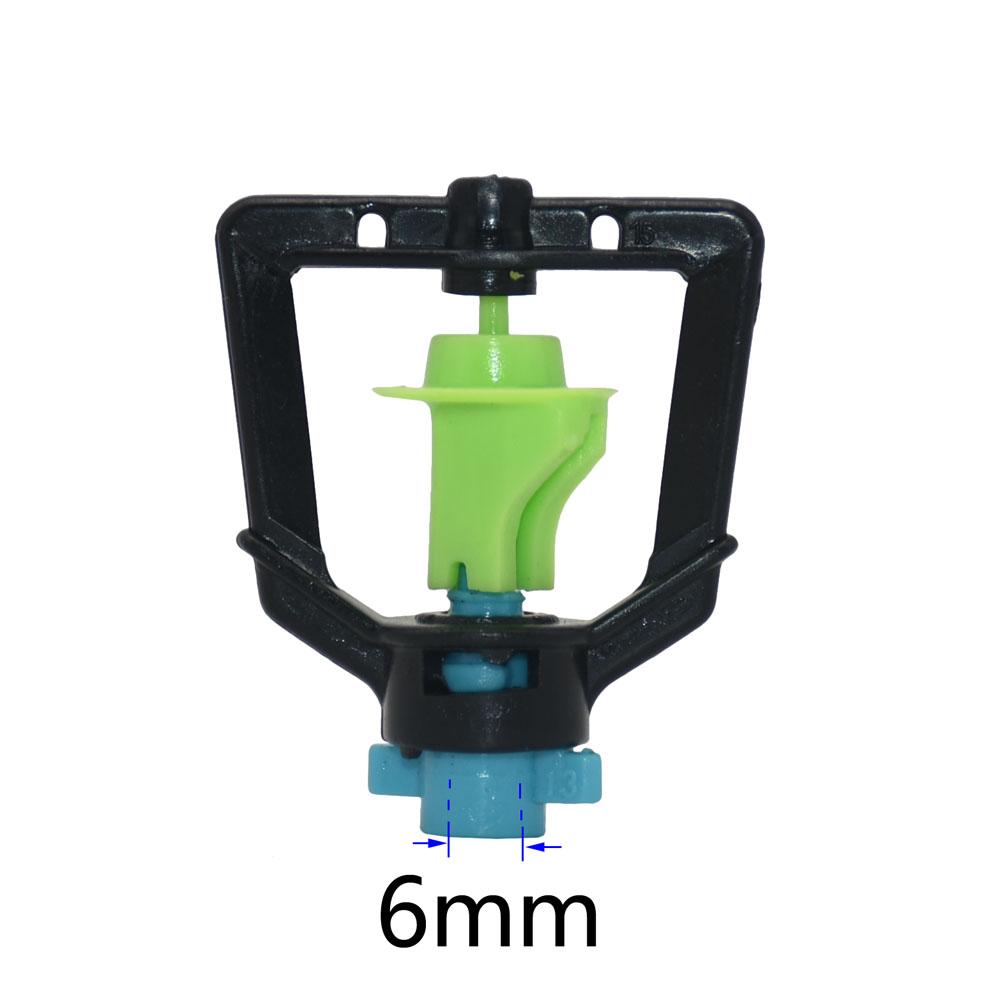 10Pcs 360 Degree Rotating Refraction Sprinklers Hanging Refract Water Saving Atomizing Nozzle For Garden Irrigation