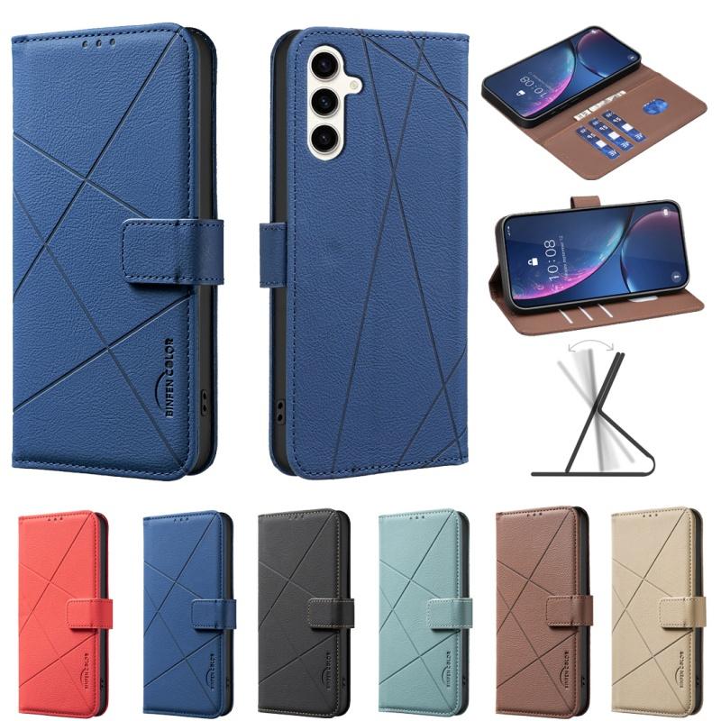 Wallet Magnetic Card Leather Phone Case for Samsung Galaxy A56 A36 A26 A16 A55 A35 A15 A54 A34 A24 A14 A53 A33 A13 A52 A32 Cover