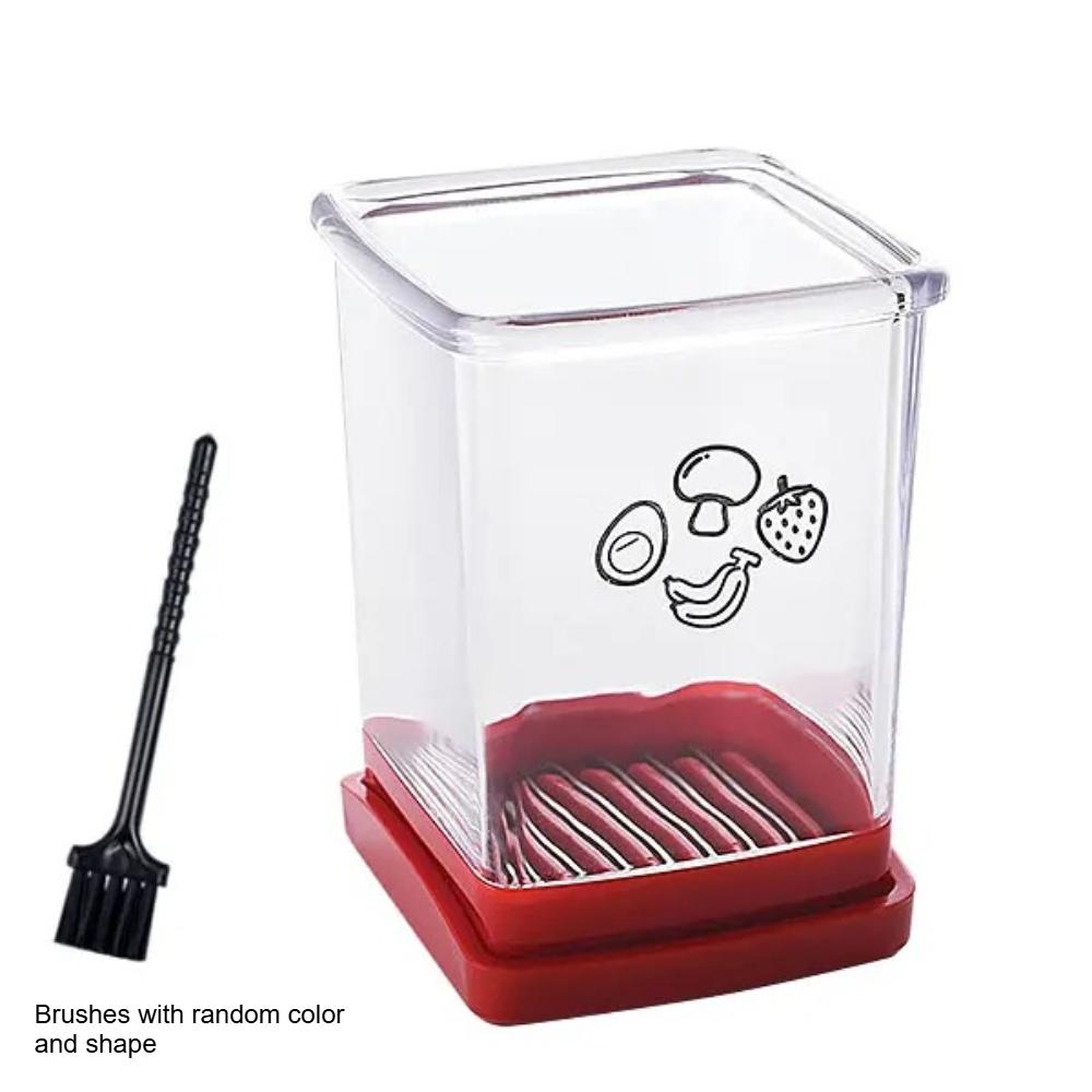 Stainless Steel Cup Slicer Strawberry Banana Egg Slicer Speed Fruit Vegetable Cutter for Making Salad Home Kitchen Gadget