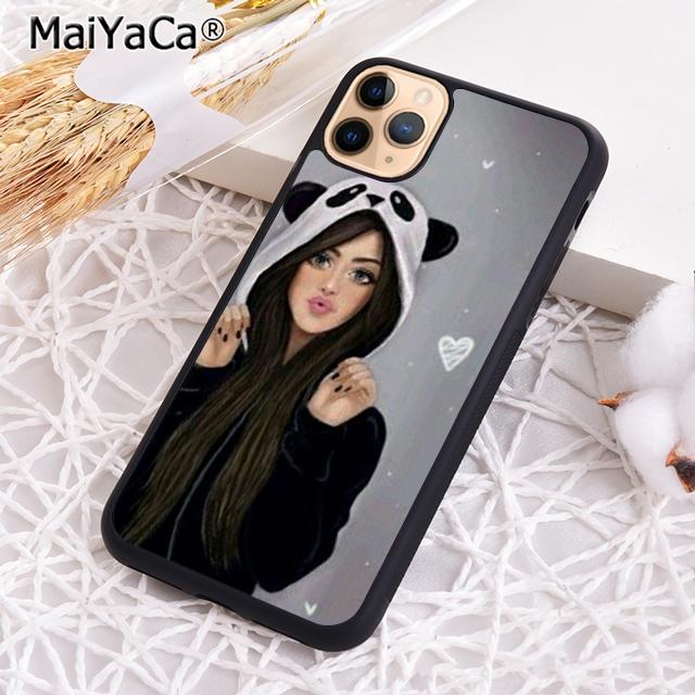 MaiYaCa BFF Cute Girl best Friend Phone Case Shell For iPhone 17 Air 12 13 16 pro max 15 14 plus Cover coque