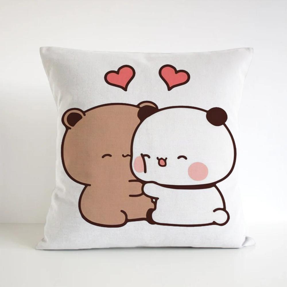 Bubu Dudu Pillow Cover Decorative Pillowcases Cushions Pillowcase 45*45 Ornamental Pillows For Living Room Sofa Cushion