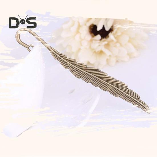 2 Stücke Feder Lesezeichen Metall Lesezeichen Seite Lesen DIY Geschenke Schreibwaren für Home Study Schule Büro