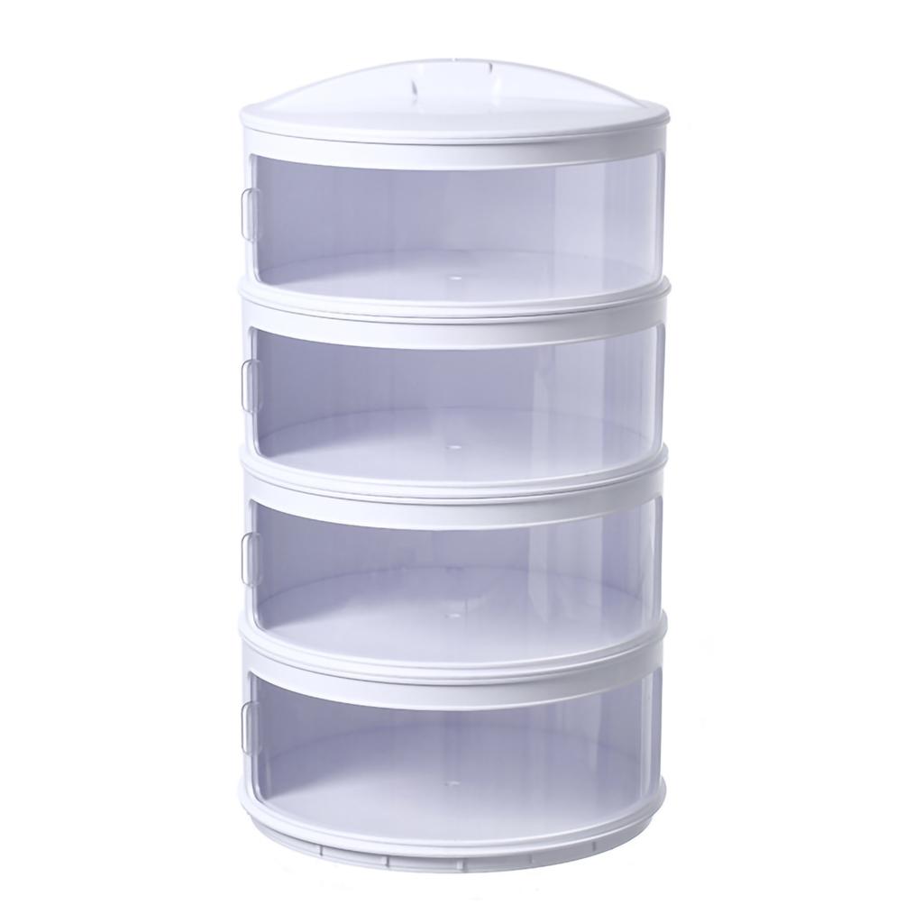 ABS Heat Preservation Microwave Plate Cover Dustproof Food Preservation Cover Stackable Microwave