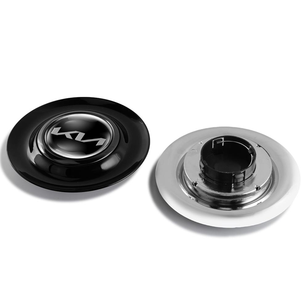 4pcs Car 68/183MM Floating Wheel Center Cap Hub Covers Badge For Kia Rio Picanto Sportage Niro Morning Ceed ProCeed Optima KN K2 QU2