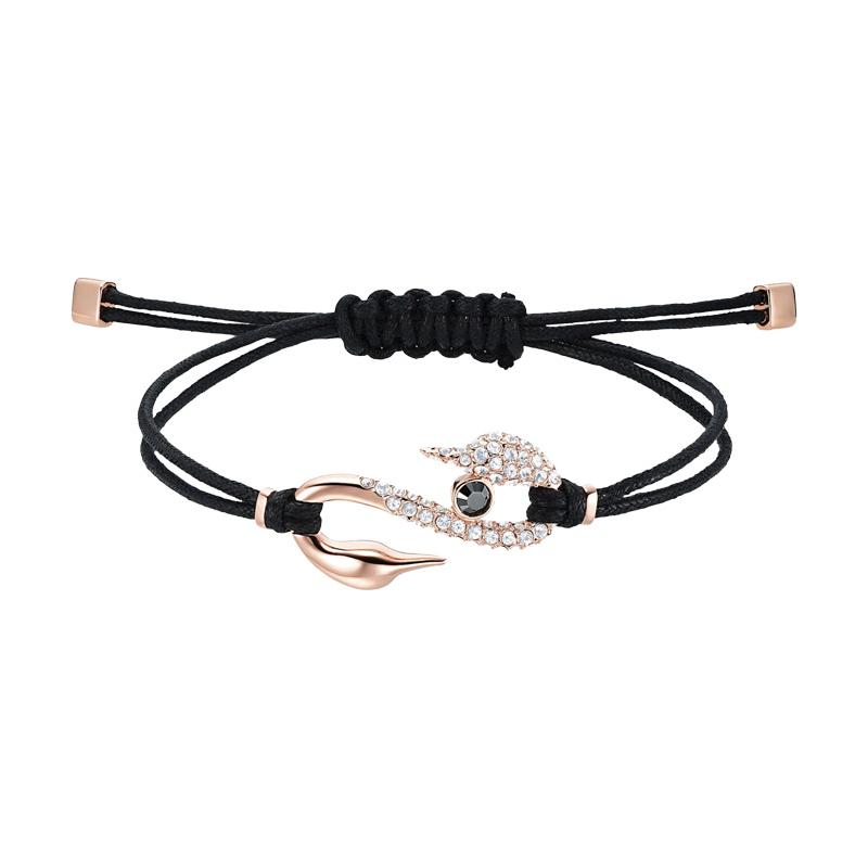 Swarovski Power Collection Classic Swan Bracelet Women s Black # 5551812